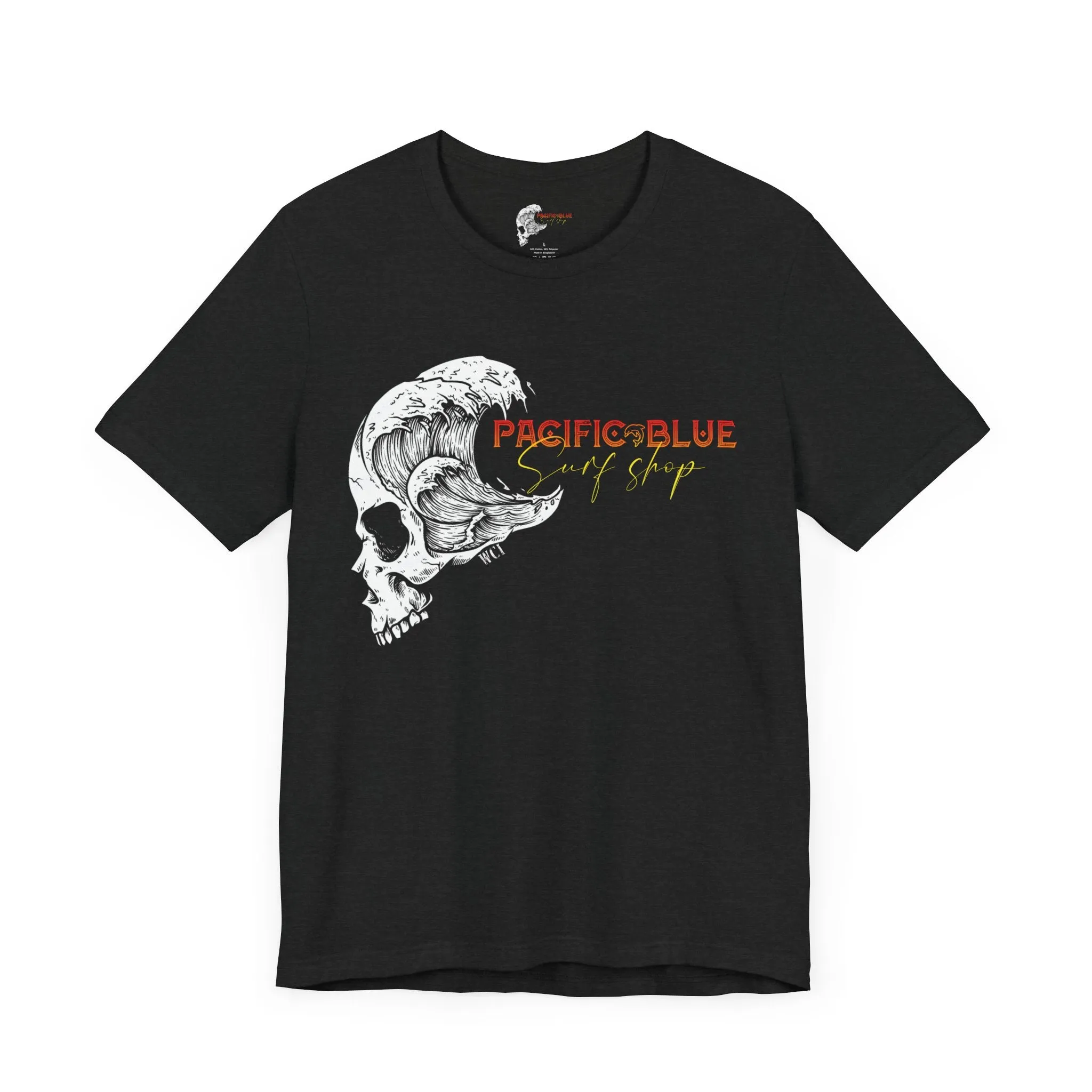 Skull Wave Sunset / Pacific Blue Surf Shop   /WCI  Short Sleeve Tee
