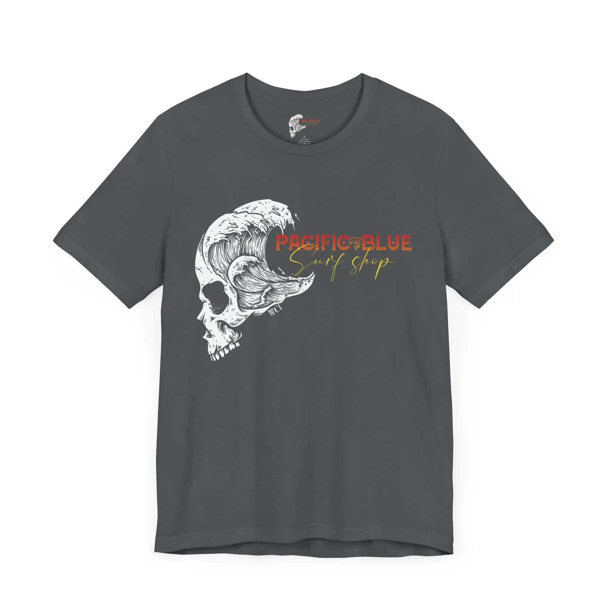 Skull Wave Sunset / Pacific Blue Surf Shop   /WCI  Short Sleeve Tee