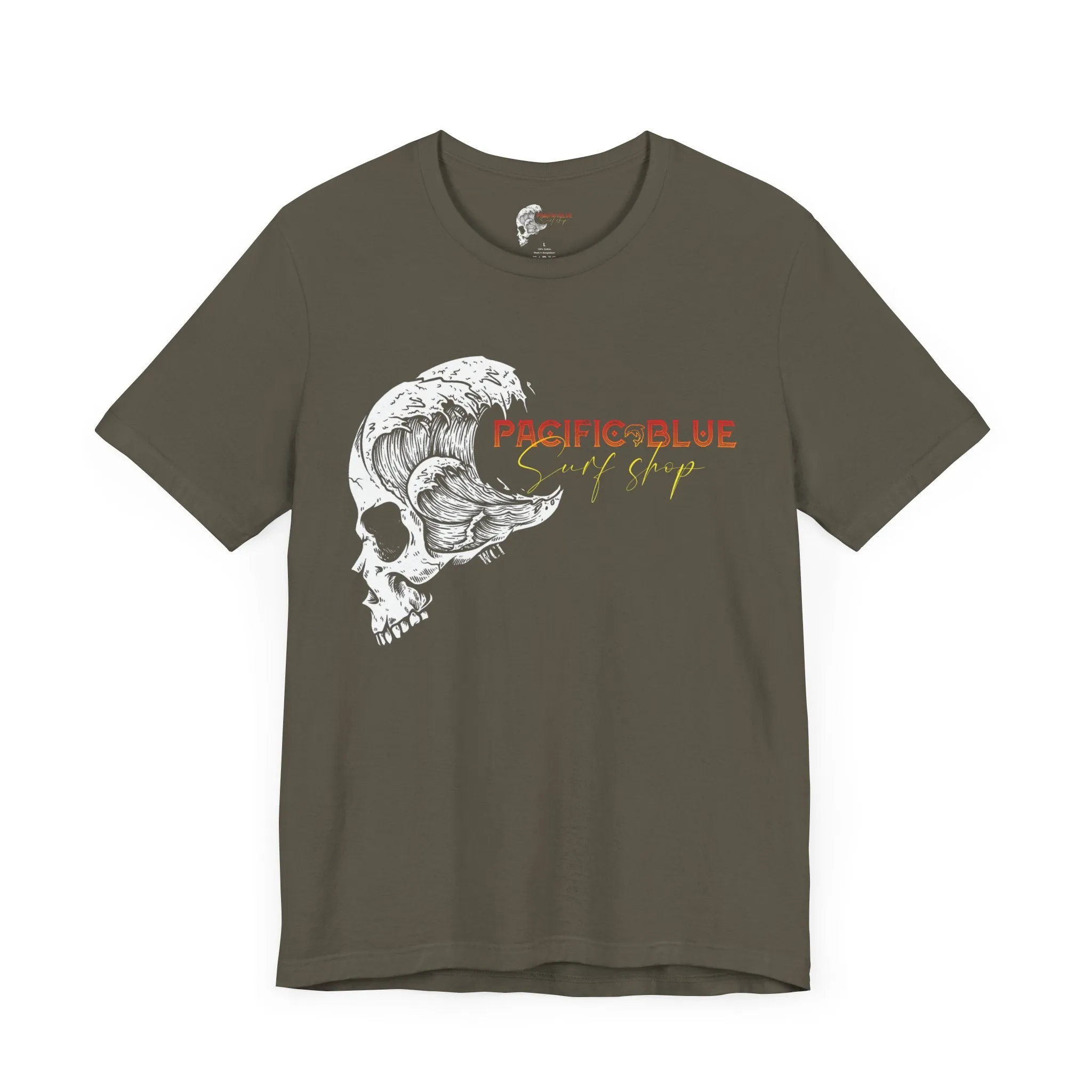 Skull Wave Sunset / Pacific Blue Surf Shop   /WCI  Short Sleeve Tee