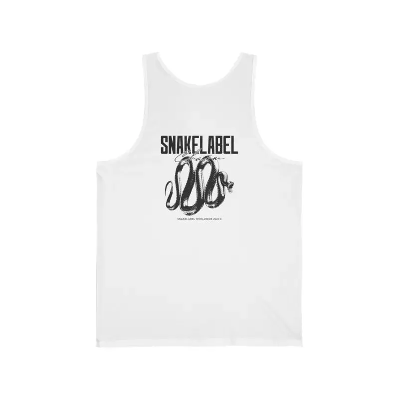 Snake Unisex Jersey Tank - Lightweight Comfort & Versatile Style