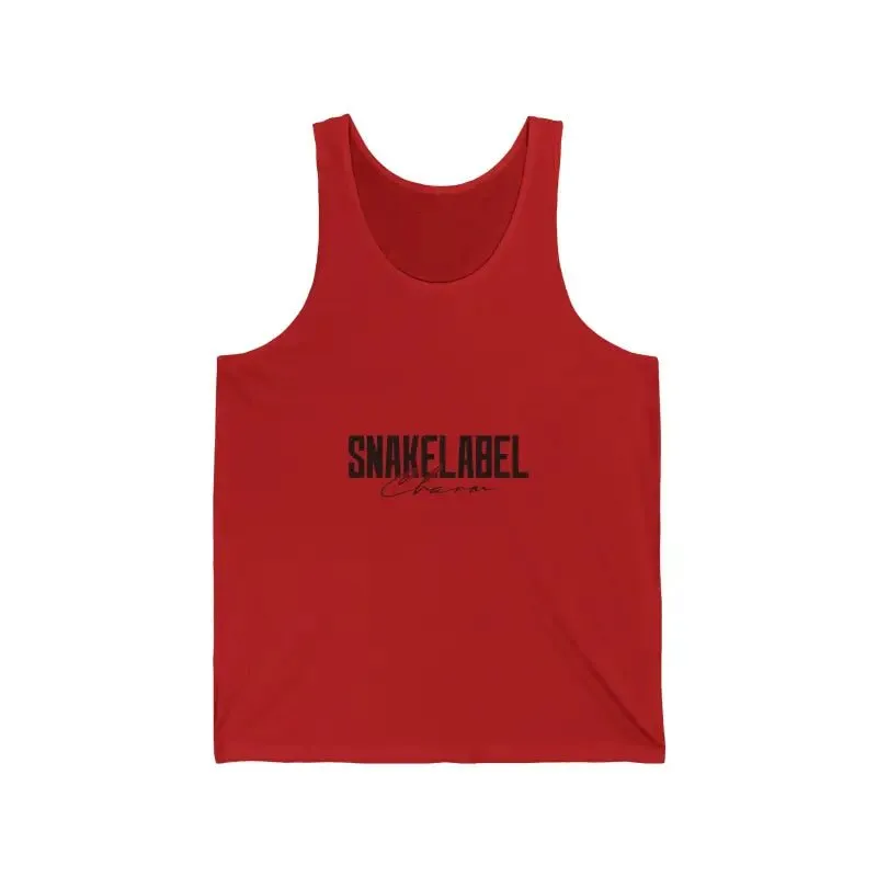 Snake Unisex Jersey Tank - Lightweight Comfort & Versatile Style