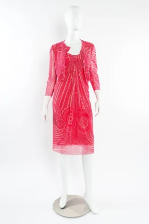 Soleil Tribal Tattoo Cardigan & Dress Set