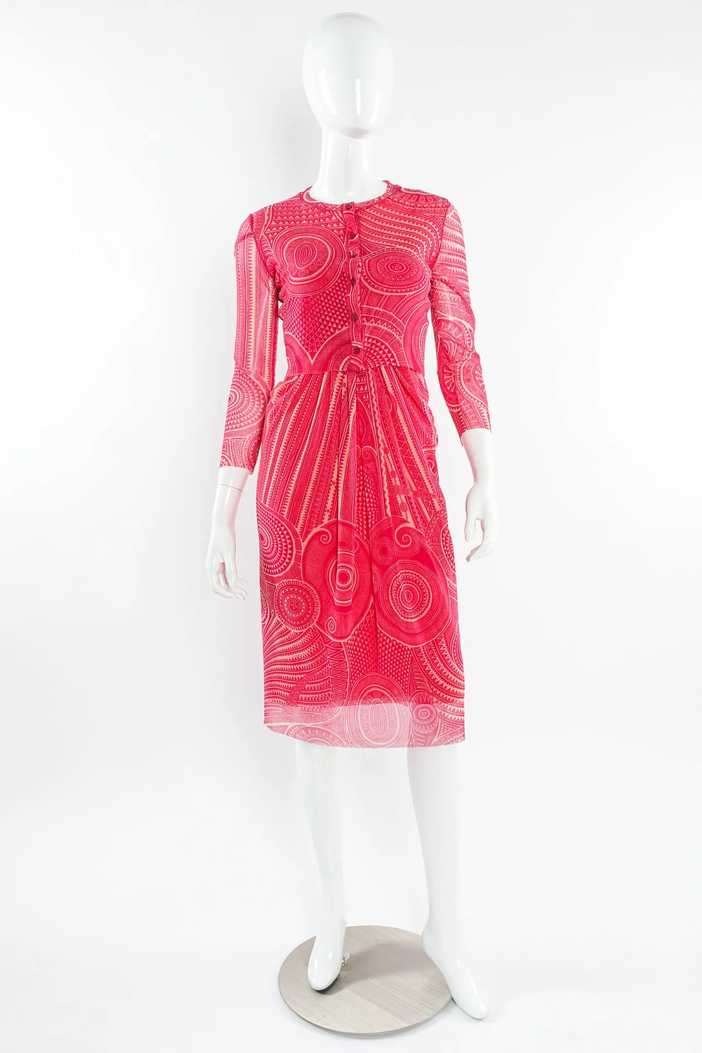 Soleil Tribal Tattoo Cardigan & Dress Set