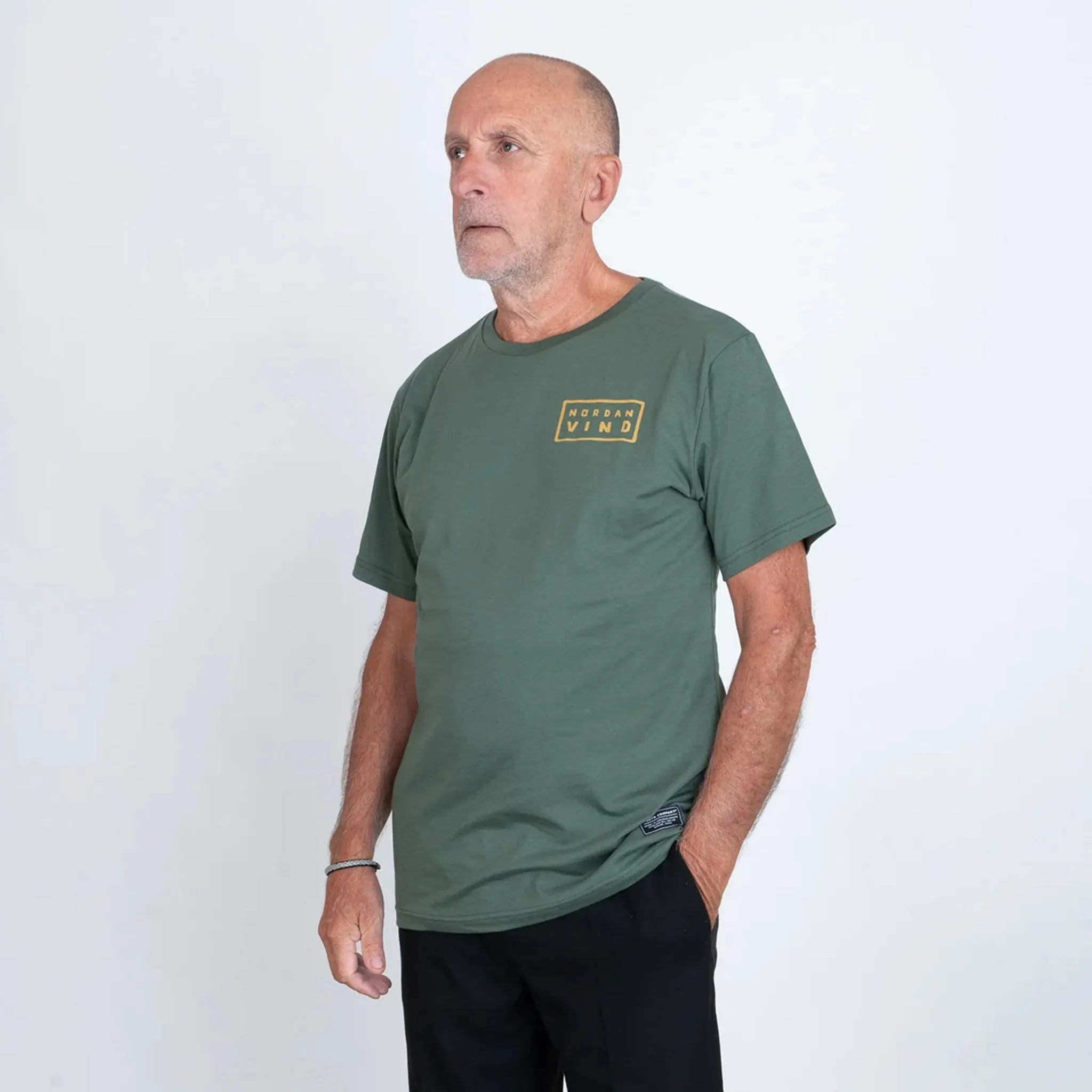 SQRTN Nordanvind T-Shirt - Stone Olive