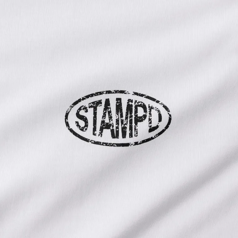 STAMPD SURVELLIANCE RELAXED TEE - WHITE