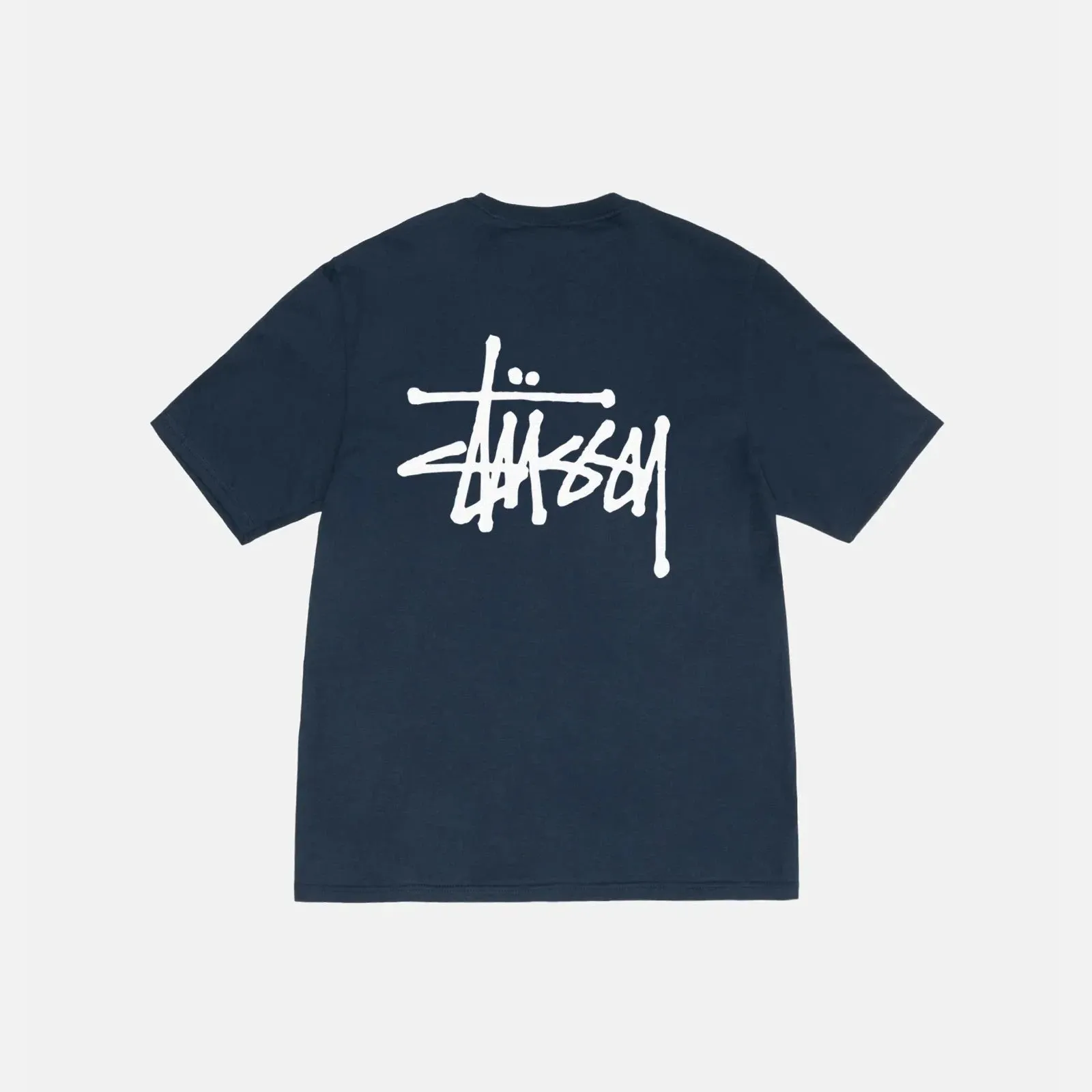 Stüssy Basic Tee 'Navy'