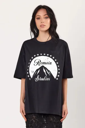 Studios Tee Aged Blk