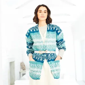 Stylecraft | Easy Fair Isle Effect | Aran | 10074 Cardigan Knitting Pattern