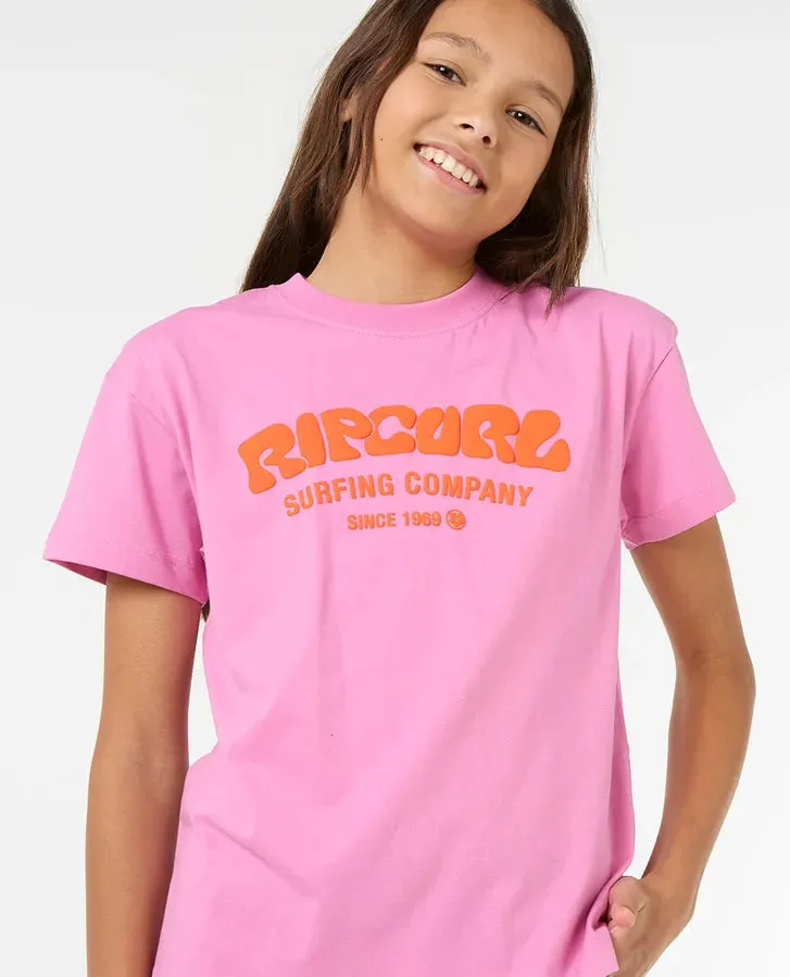 SURF PUFF RELAXED TEE- GIRL