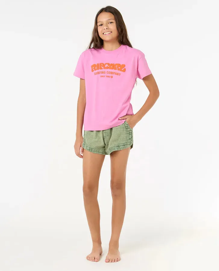 SURF PUFF RELAXED TEE- GIRL