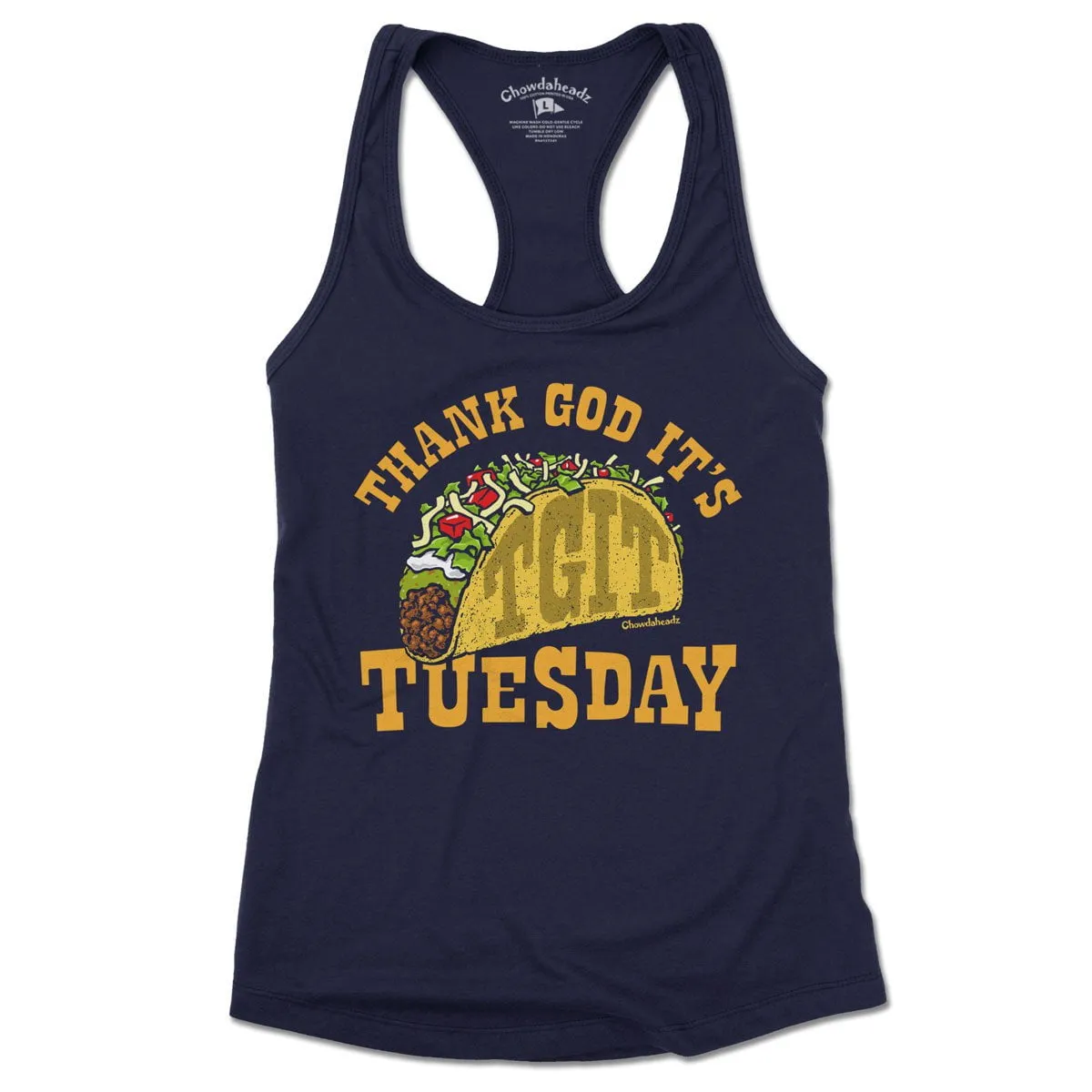Thank God It's Taco Tuesday Ladies Tank Top