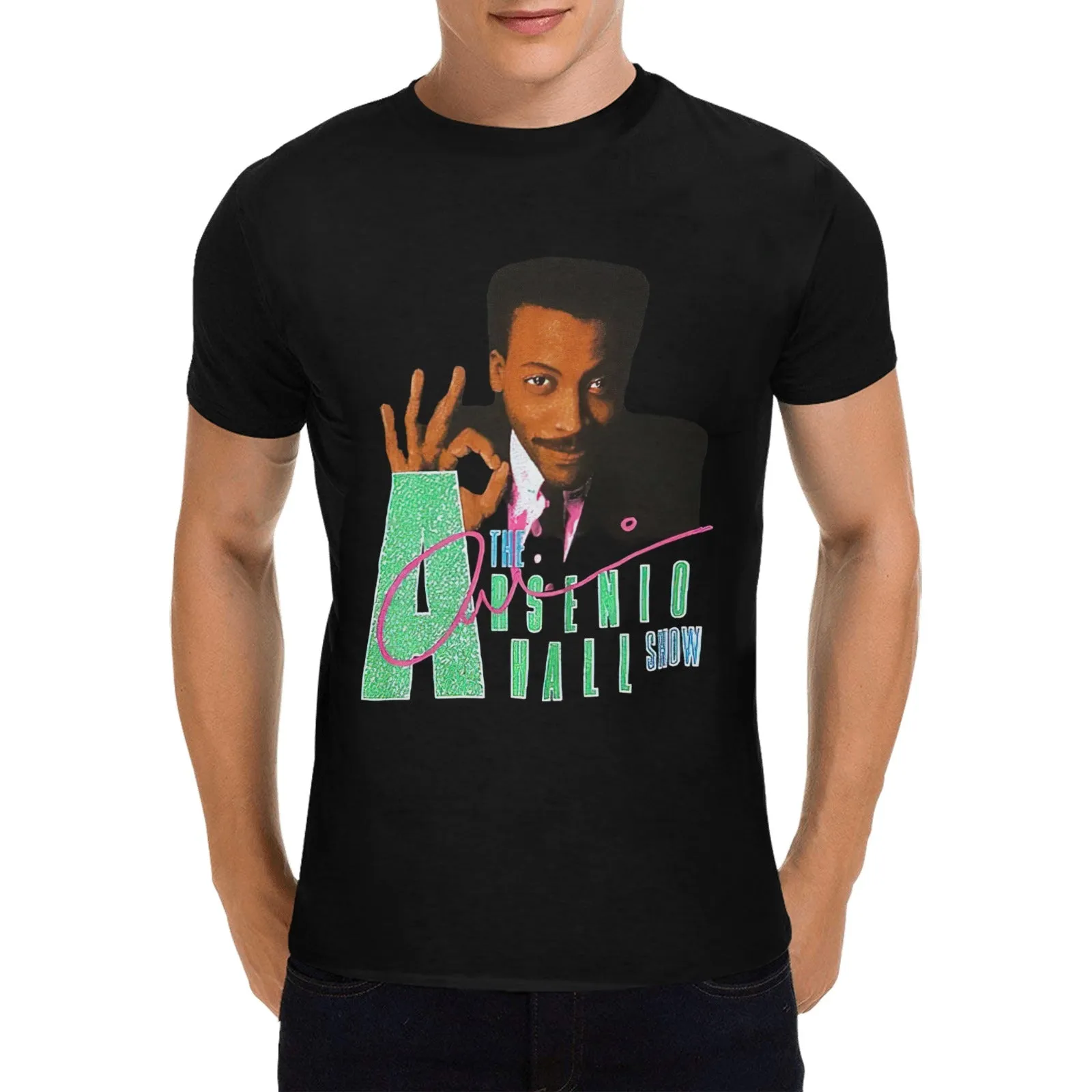 The Arsenio Hall Show Men's T-shirt 100% Cotton