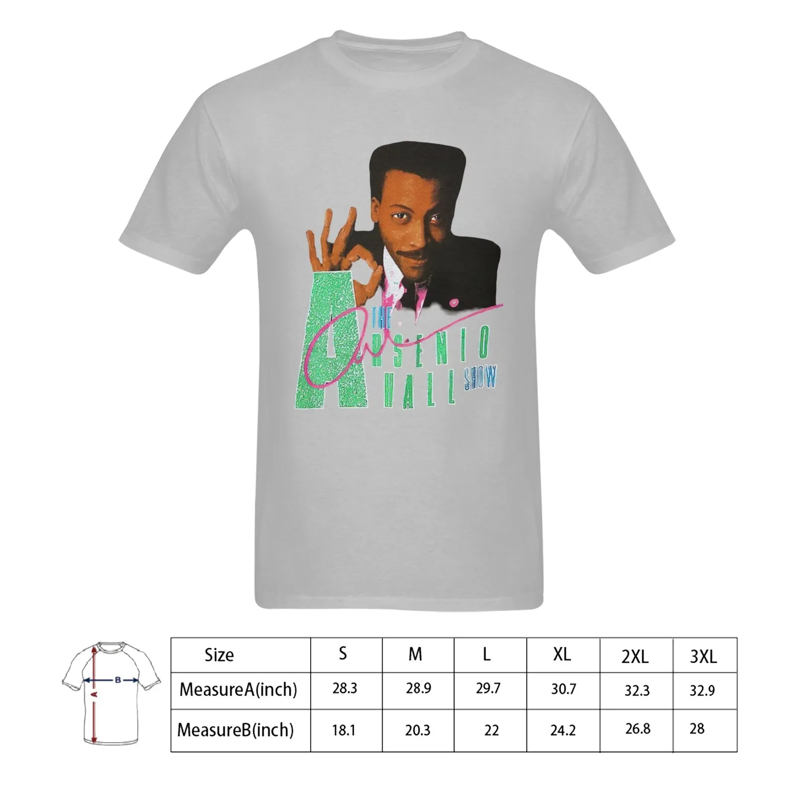 The Arsenio Hall Show Men's T-shirt 100% Cotton