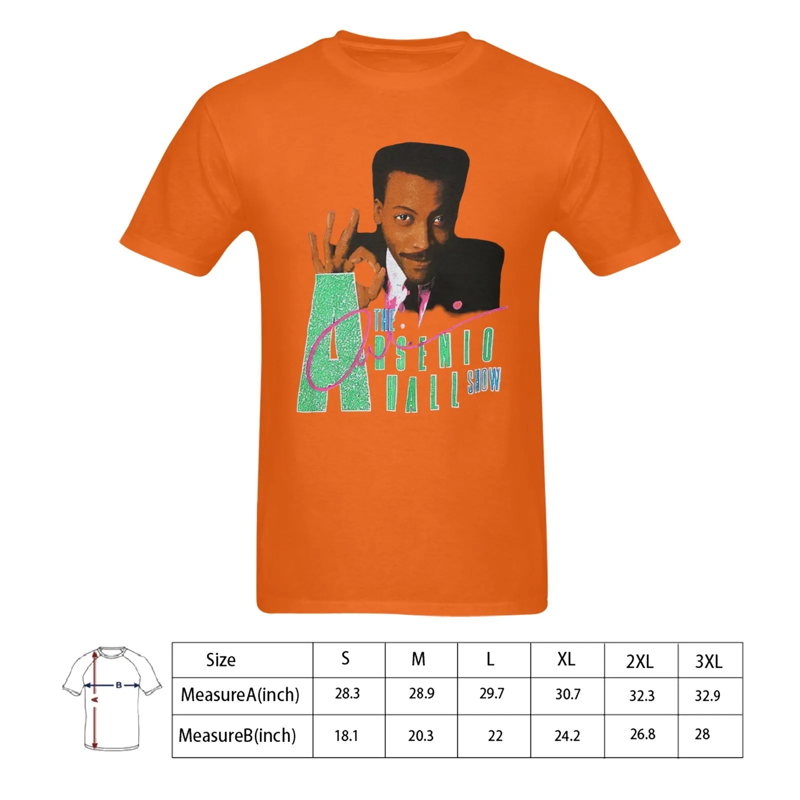 The Arsenio Hall Show Men's T-shirt 100% Cotton