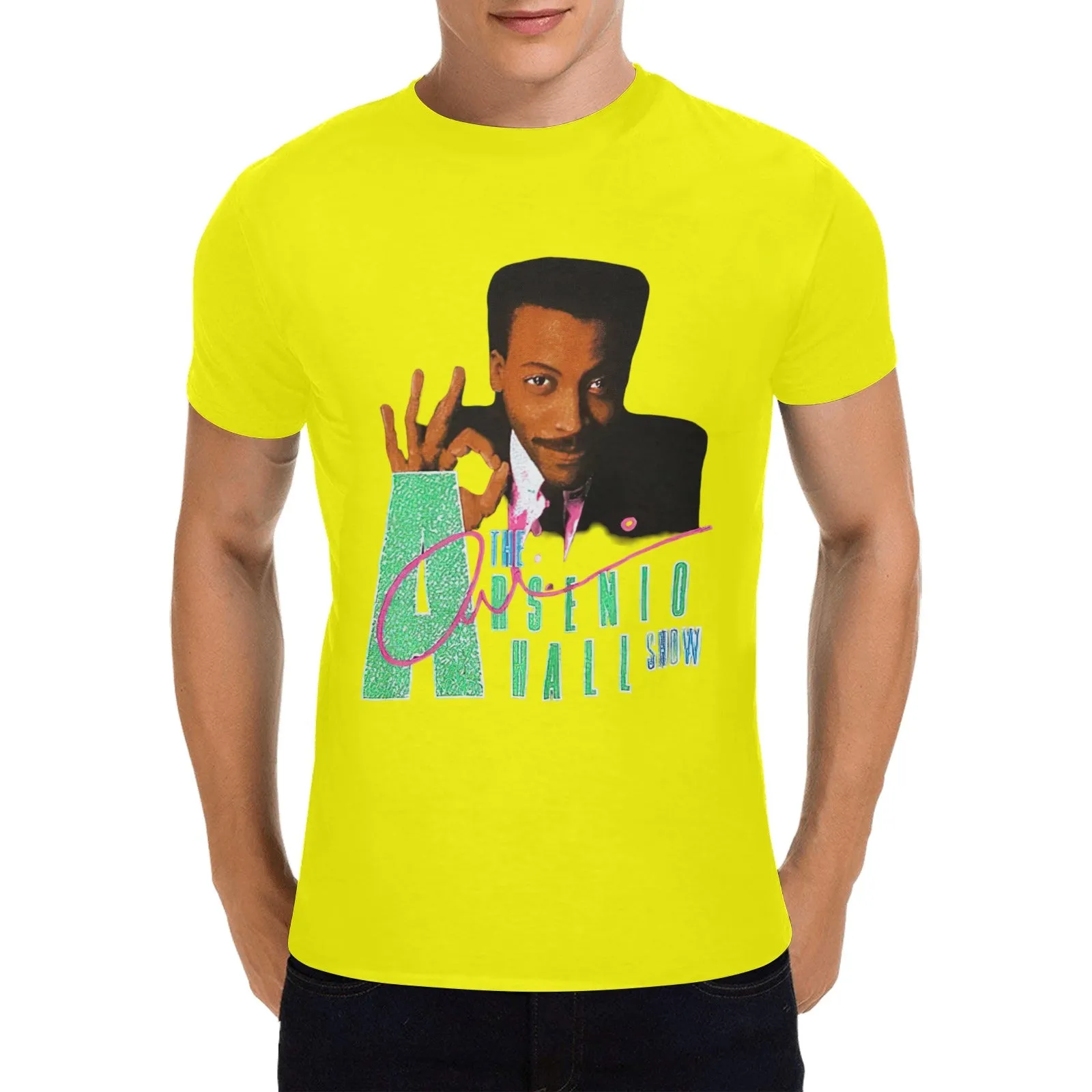 The Arsenio Hall Show Men's T-shirt 100% Cotton