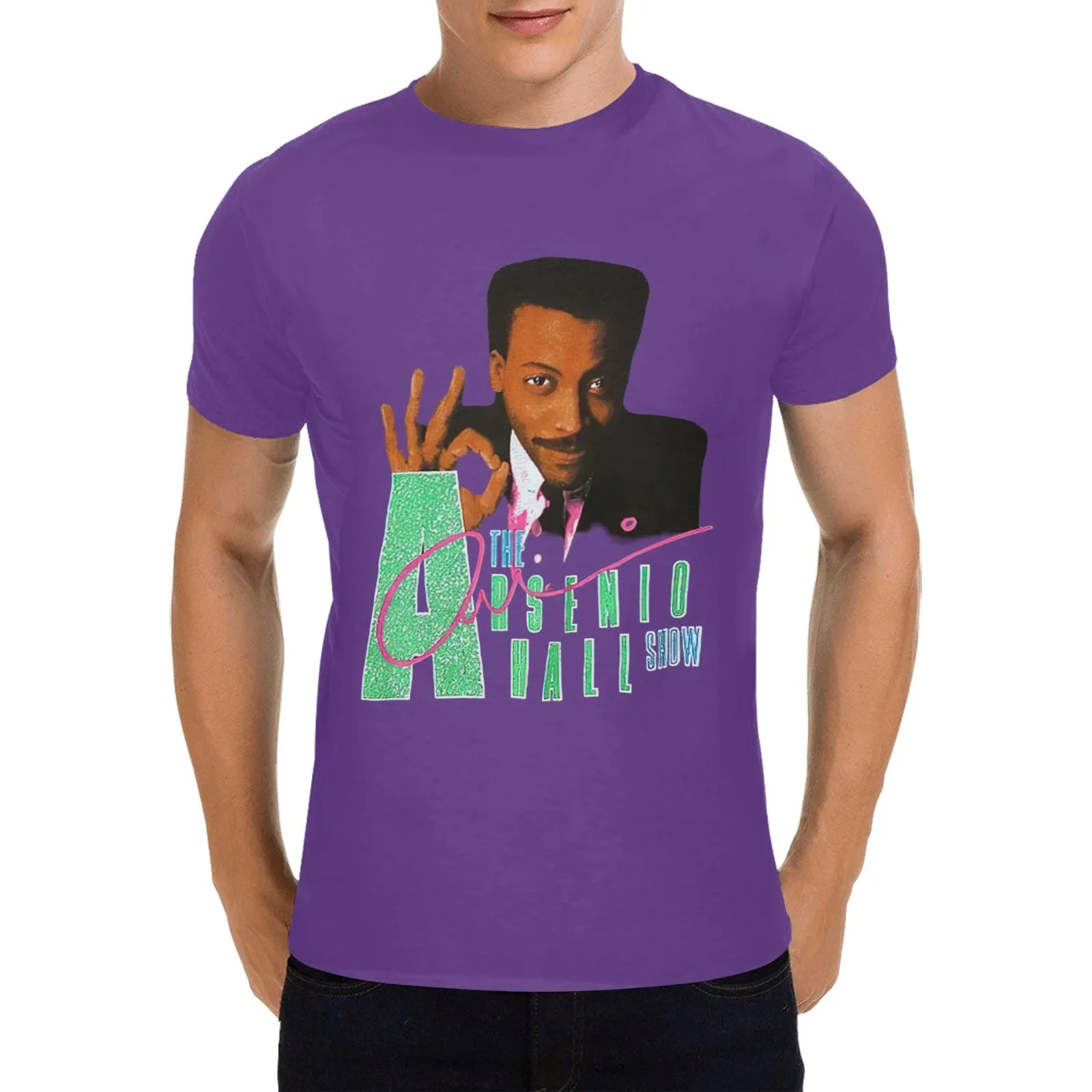 The Arsenio Hall Show Men's T-shirt 100% Cotton