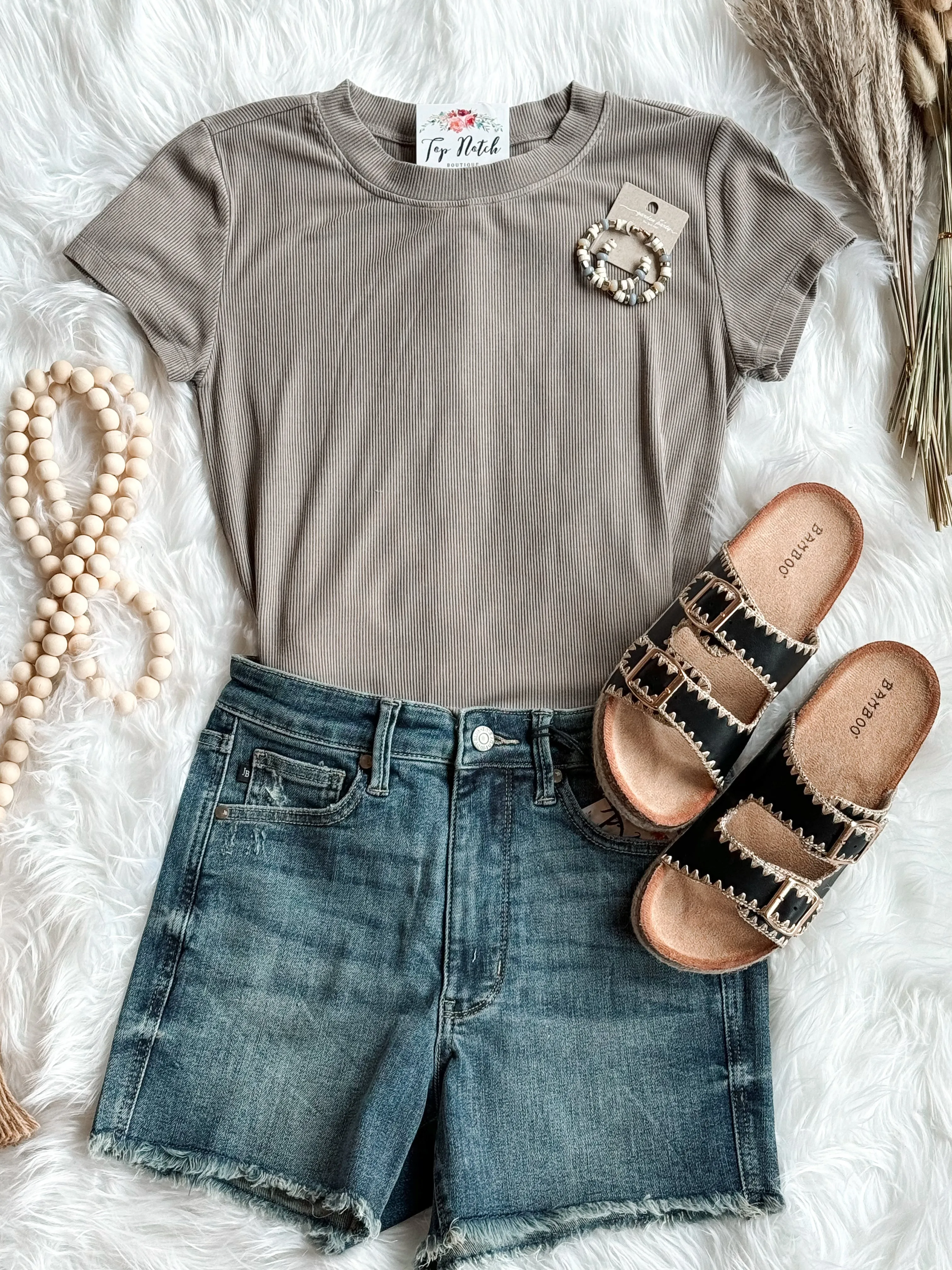 The Classic Ribbed Tee