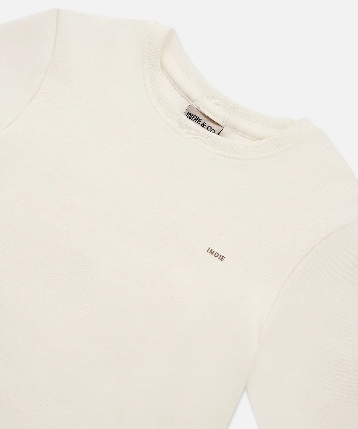 The Indie Newport Ls Tee - Chalk