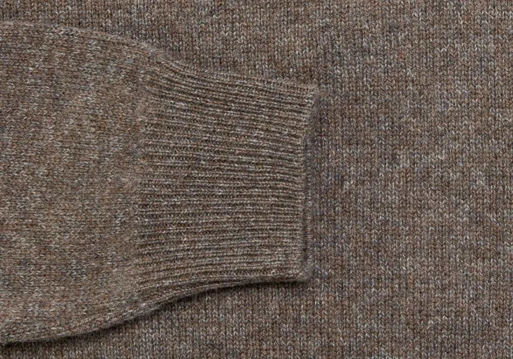 The Seal Heather Brewer Mock Neck Sweater