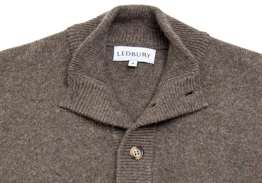 The Seal Heather Brewer Mock Neck Sweater