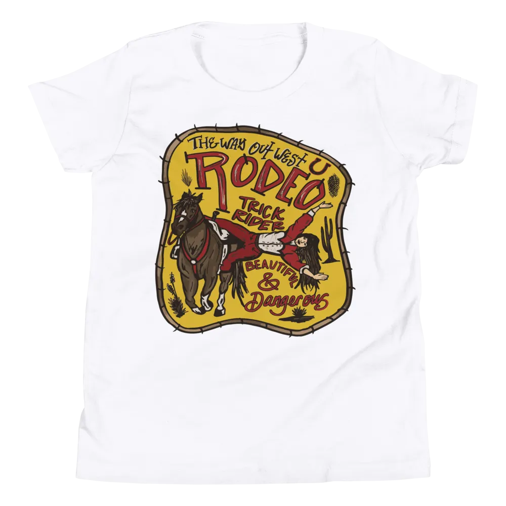 The Trick Rider Kids Tee
