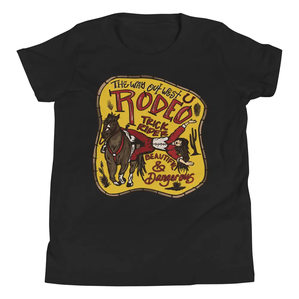 The Trick Rider Kids Tee