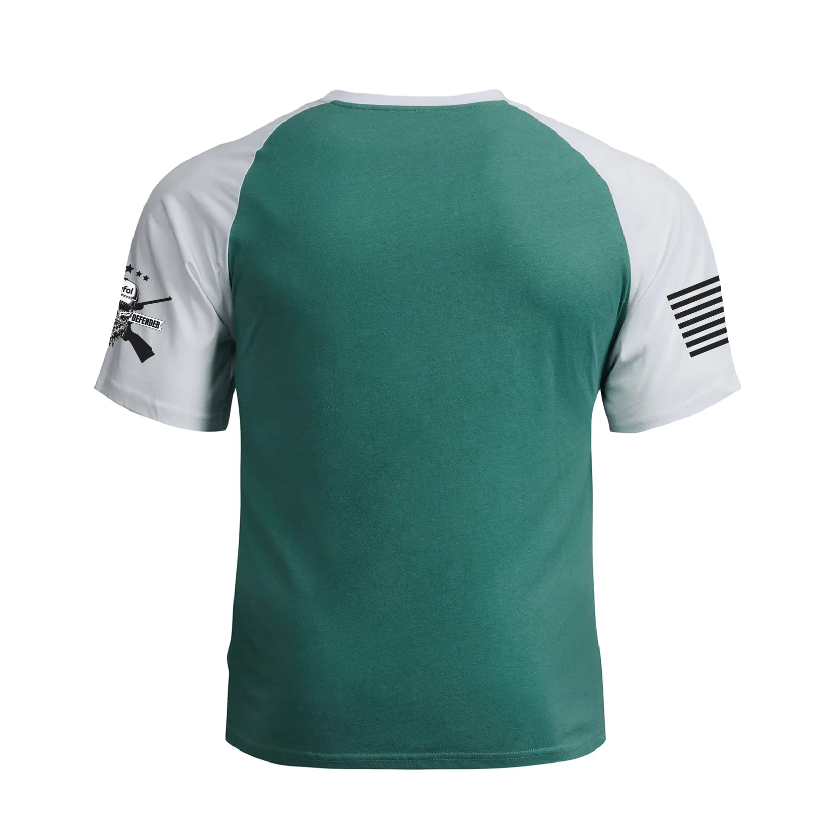 THINK WHILE IT'S STILL LEGAL RAGLAN GRAPHIC TEE