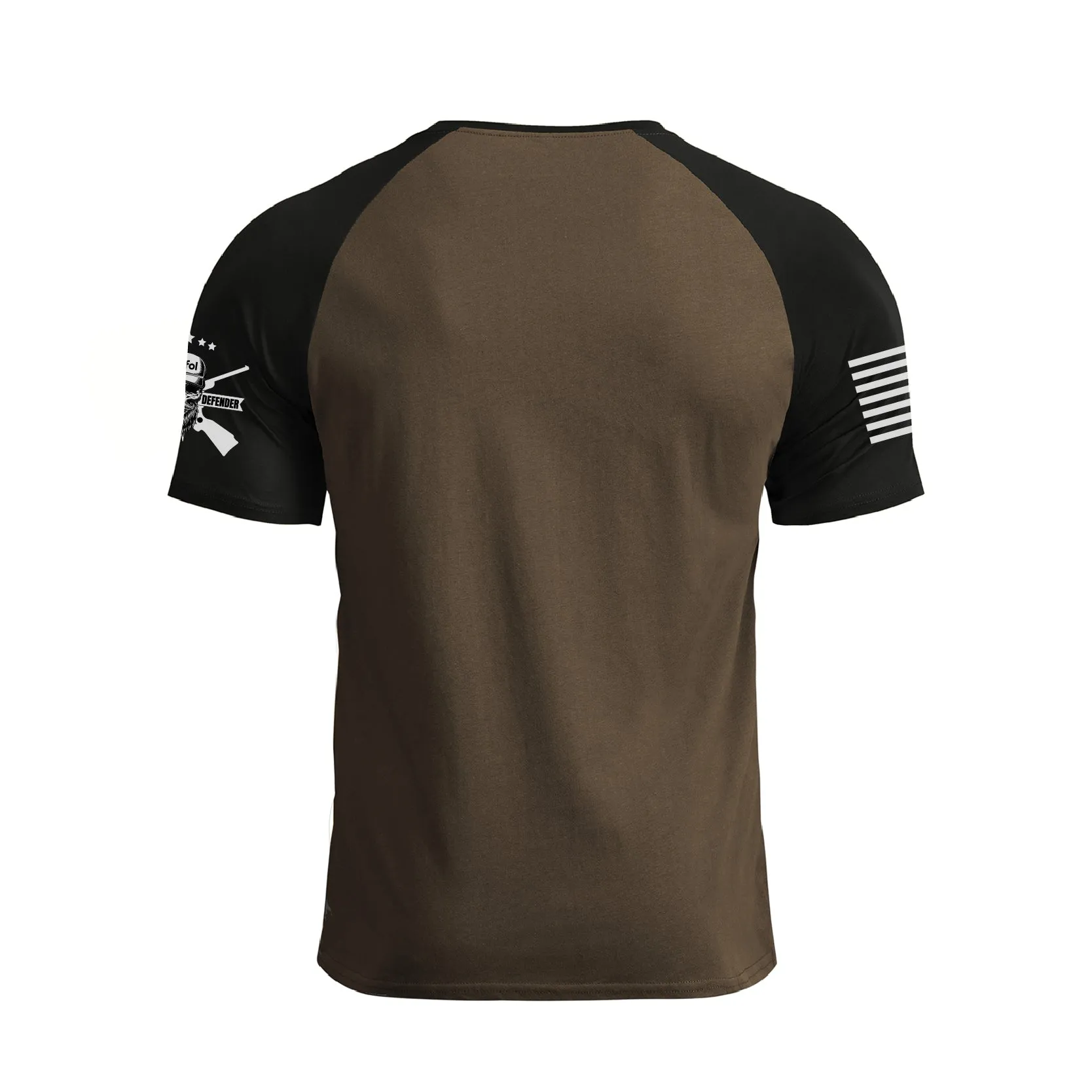 THINK WHILE IT'S STILL LEGAL RAGLAN GRAPHIC TEE