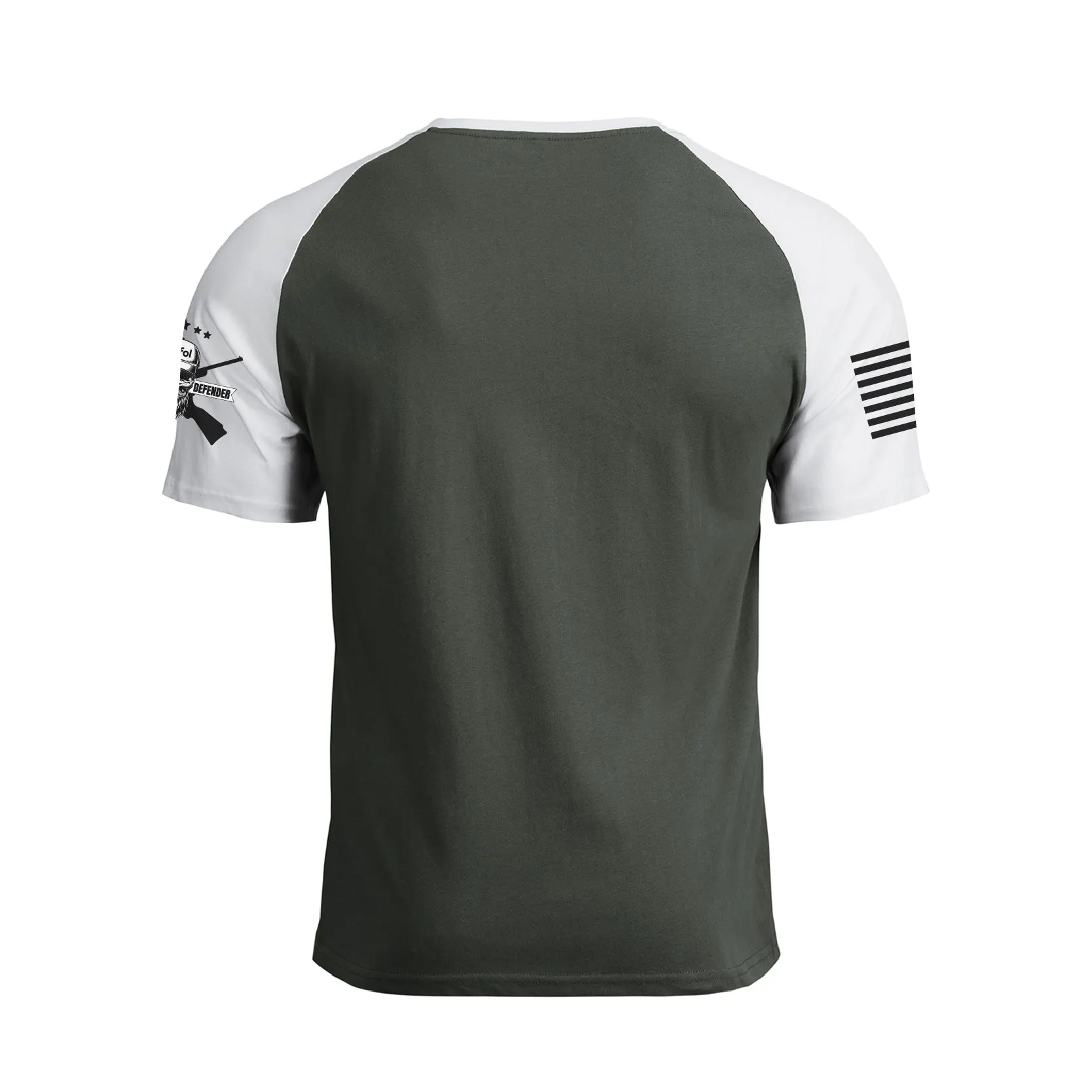 THINK WHILE IT'S STILL LEGAL RAGLAN GRAPHIC TEE