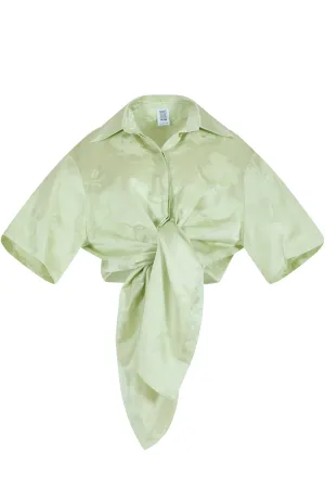 Tie Me Up, Tie Me Button Down Shirt | Light Sage
