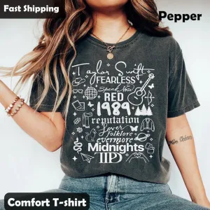 TS Taylor The Tortured Poets Department 6 T-Shirt