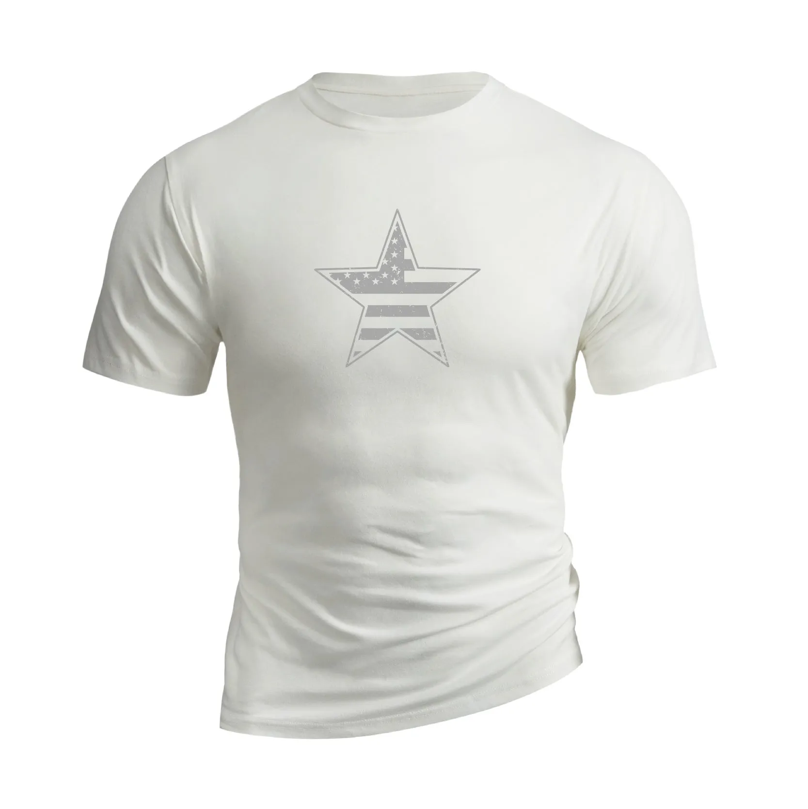 USA FLAG STAR GRAPHIC TEE