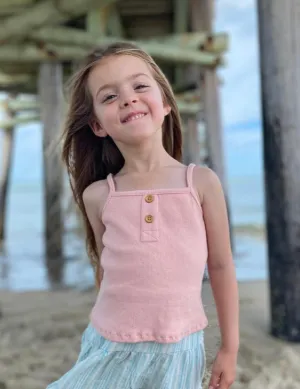 Vignette Pink Karter Tee: Sizes 2 to 10