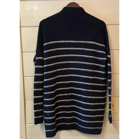 Vince Wool Blend Long Line Open Cardigan Sweater Size XS.