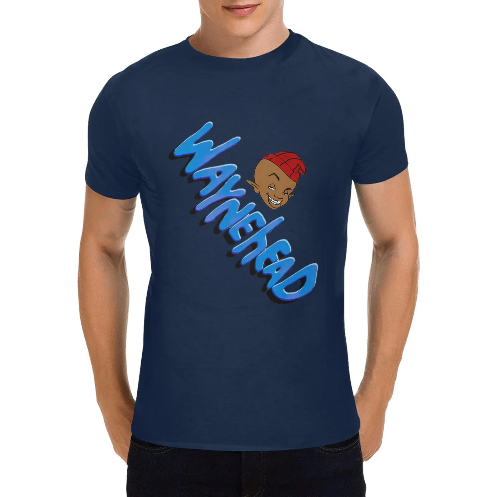 Waynehead Logo Men's T-shirt 100% Cotton