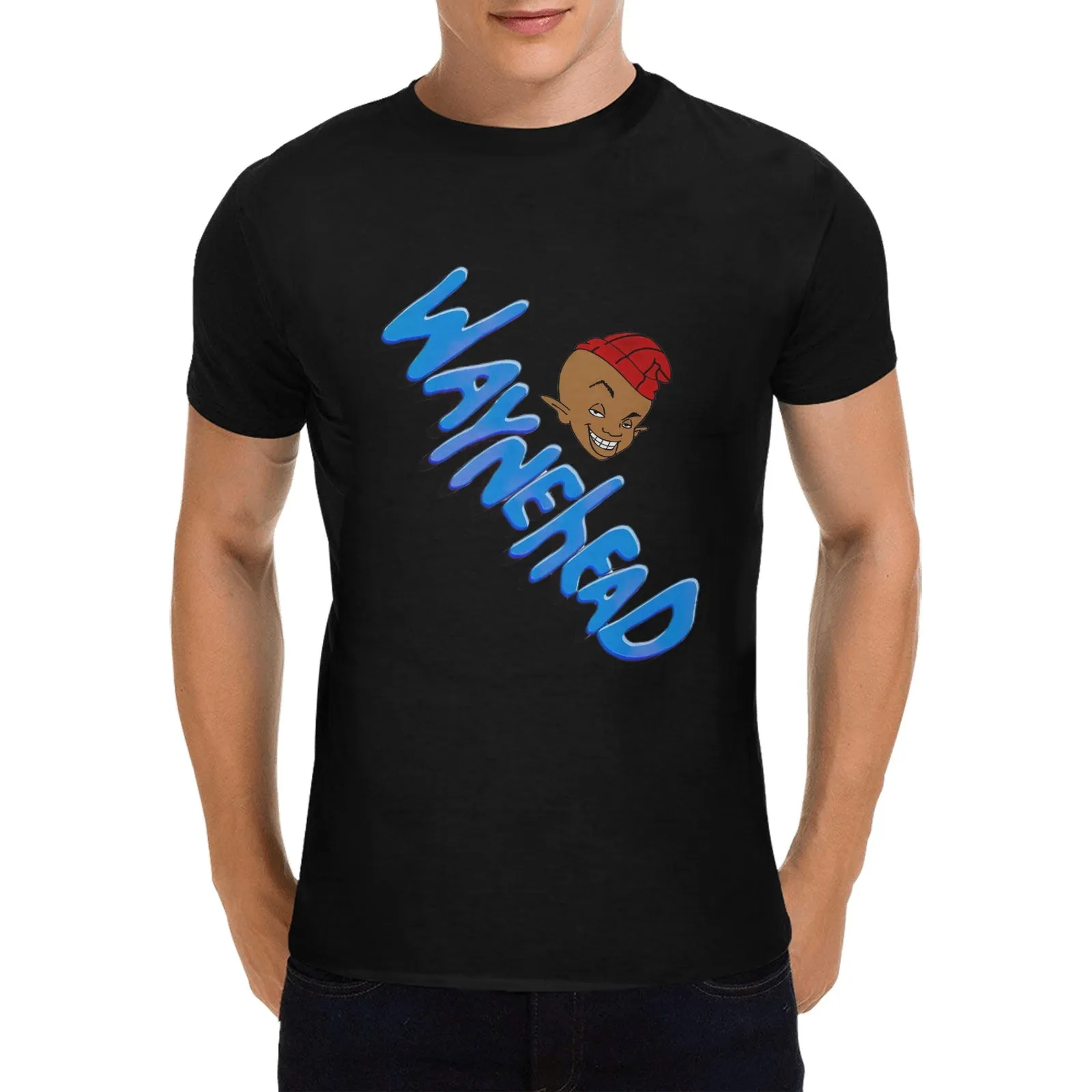 Waynehead Logo Men's T-shirt 100% Cotton
