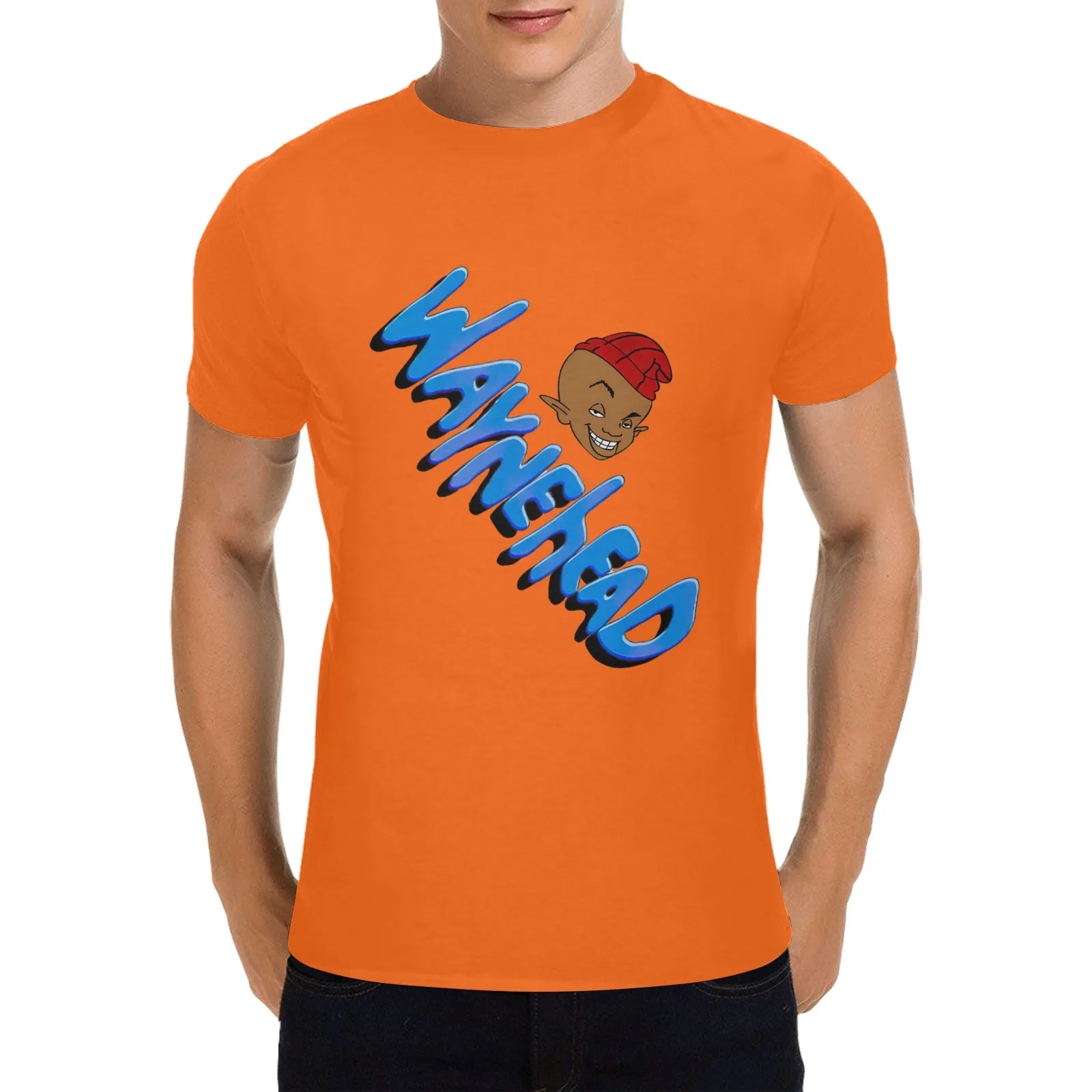 Waynehead Logo Men's T-shirt 100% Cotton