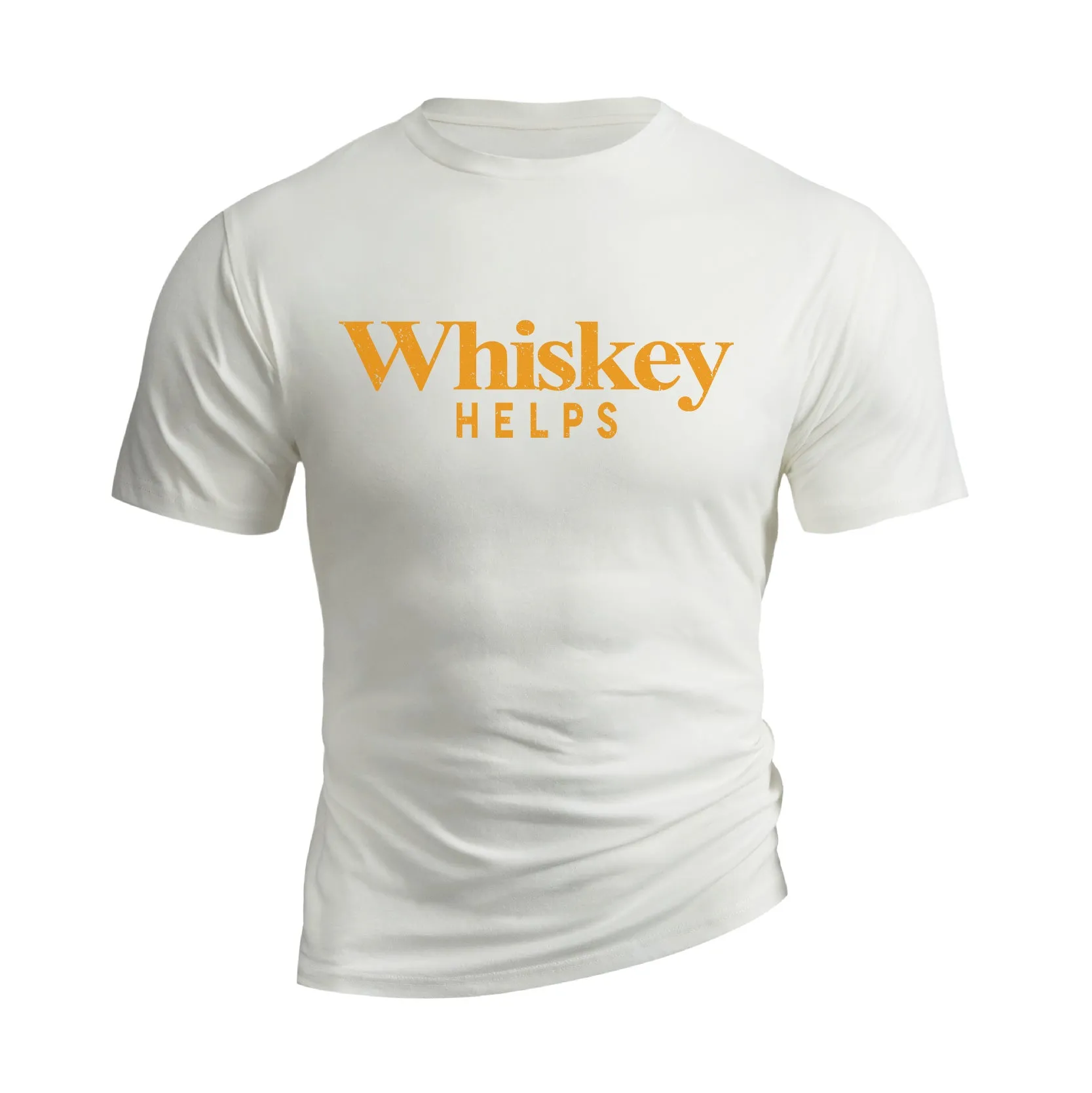 WHISKEY HELPS GRAPHIC TEE