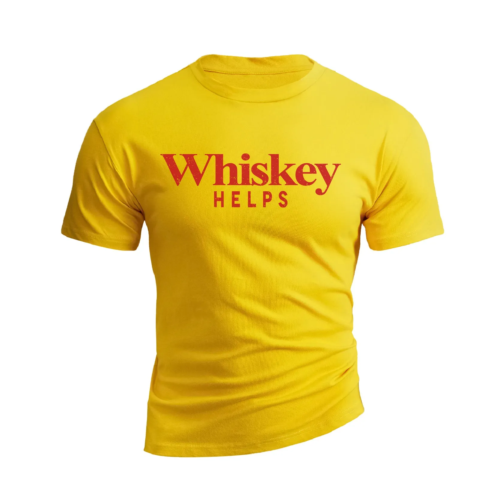 WHISKEY HELPS GRAPHIC TEE