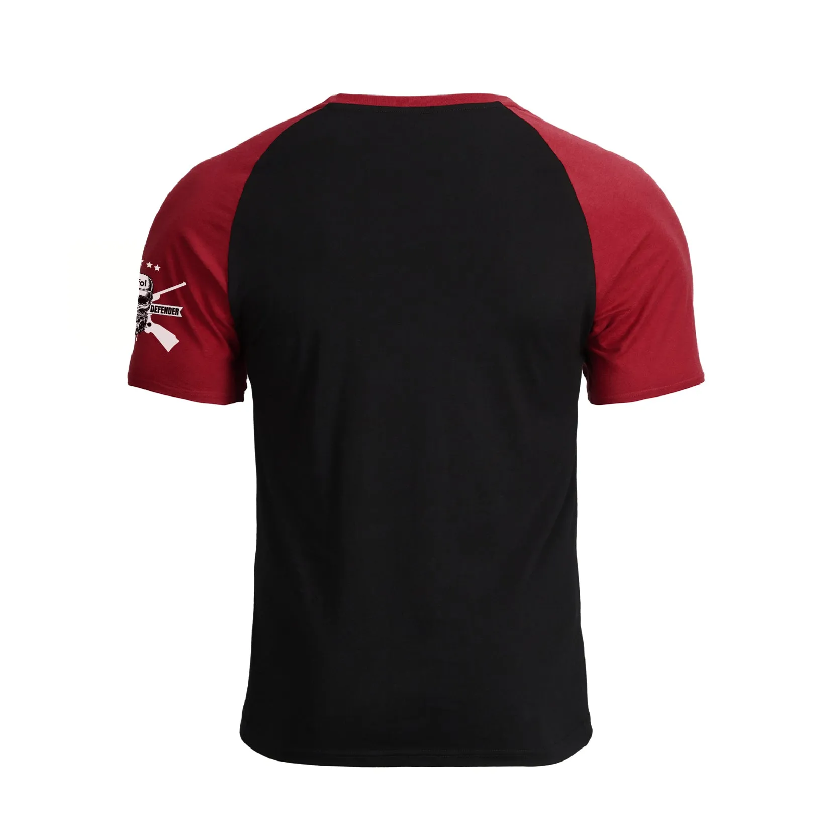WHISKEY TANGO FOXTROT RAGLAN GRAPHIC TEE