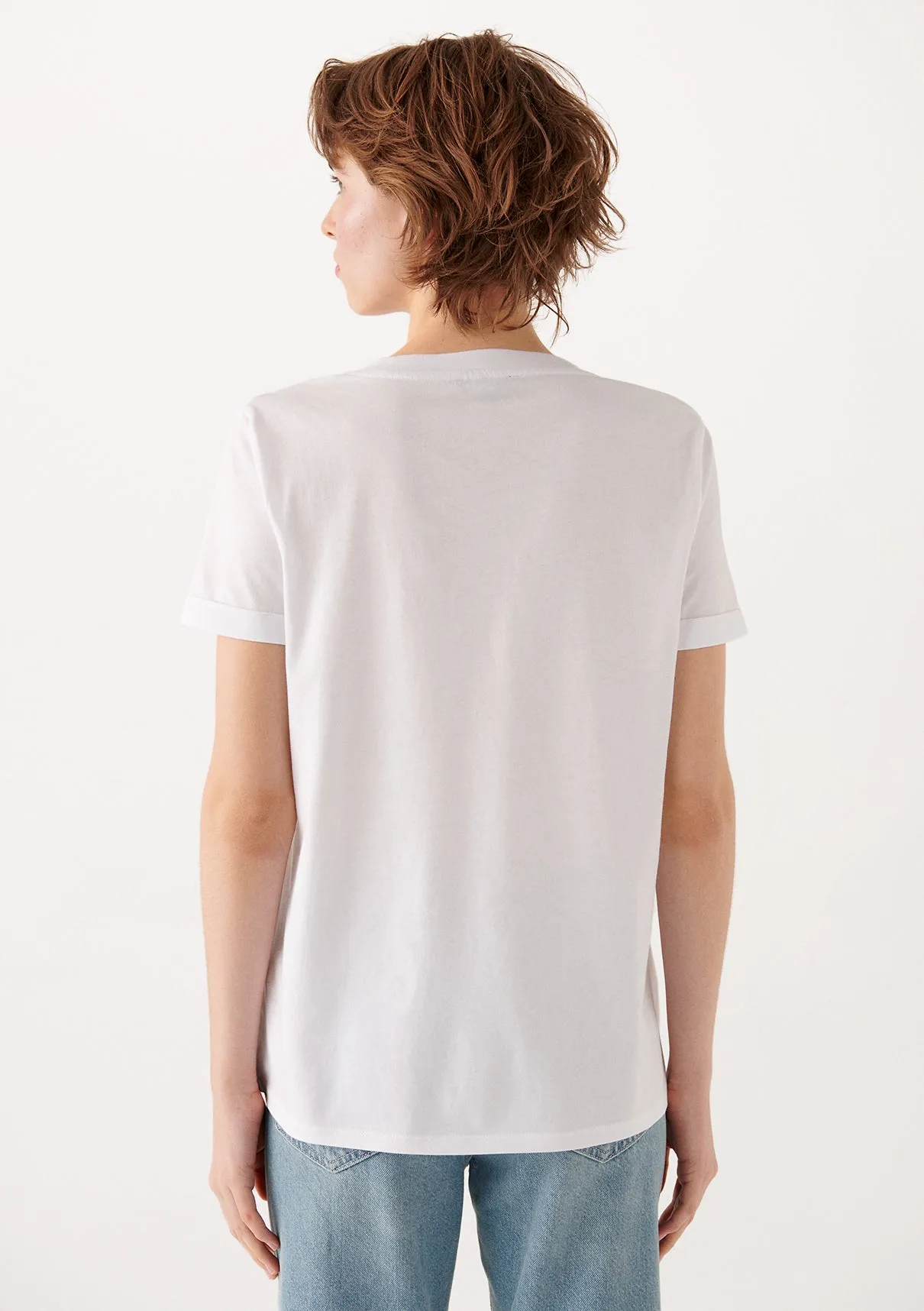 White Basic T-Shirt