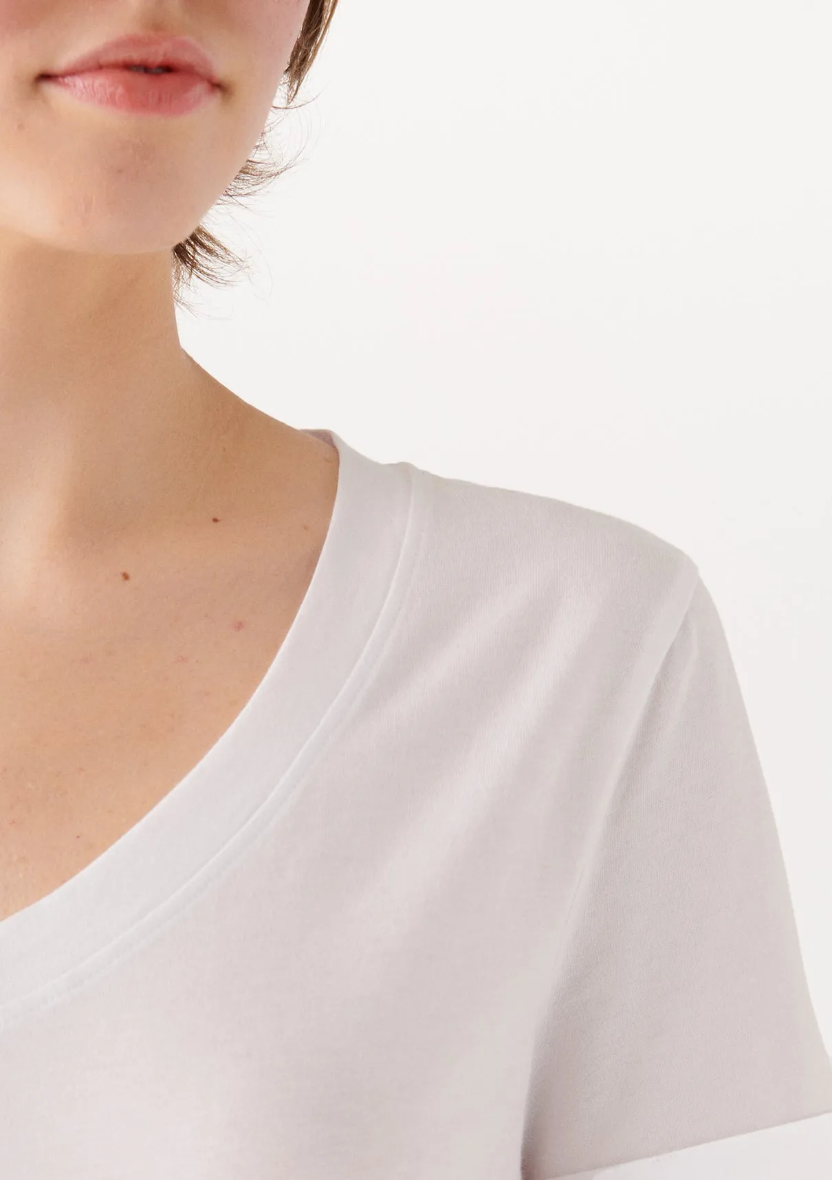White Basic T-Shirt