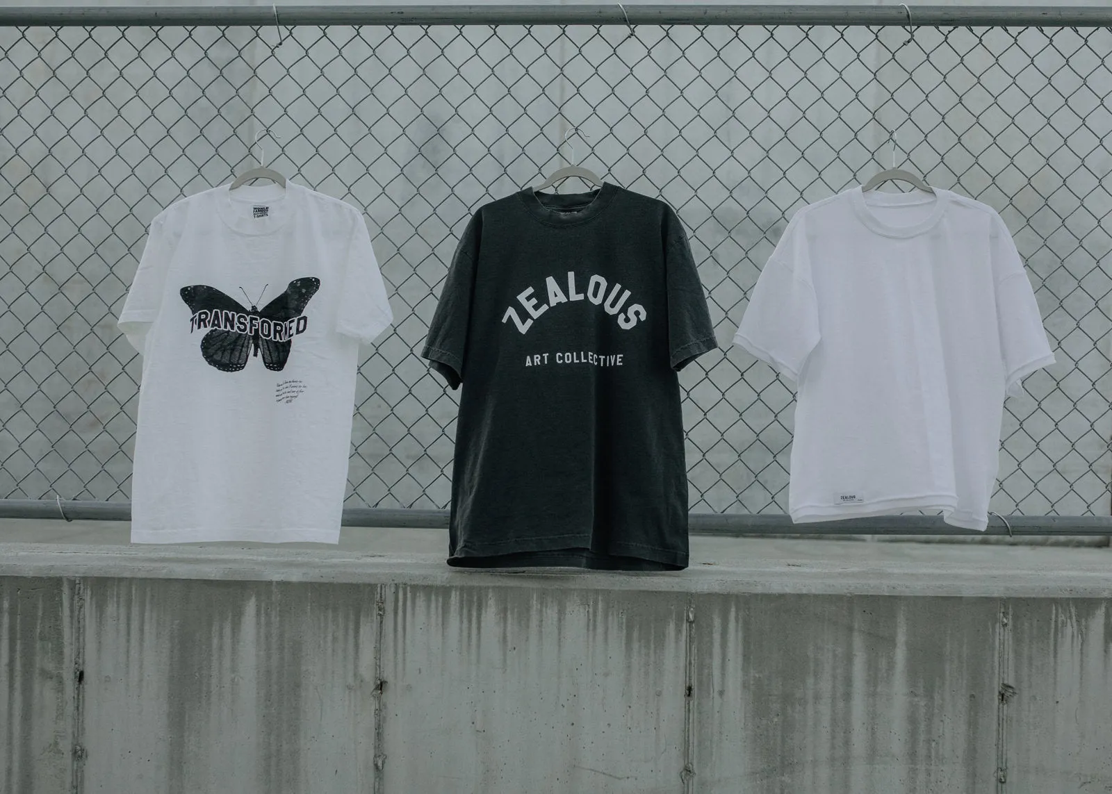 WHITE BASIC TEE