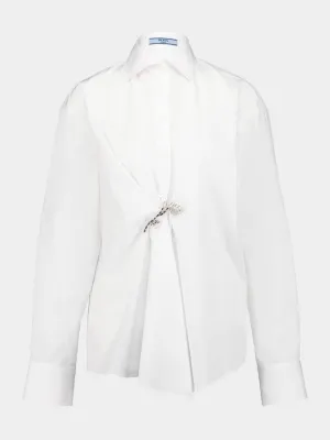 White Poplin Shirt