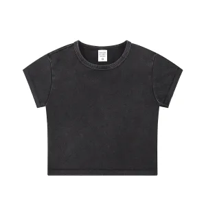 Women's Crew Neck Faded Relaxed Tee 235gsm
