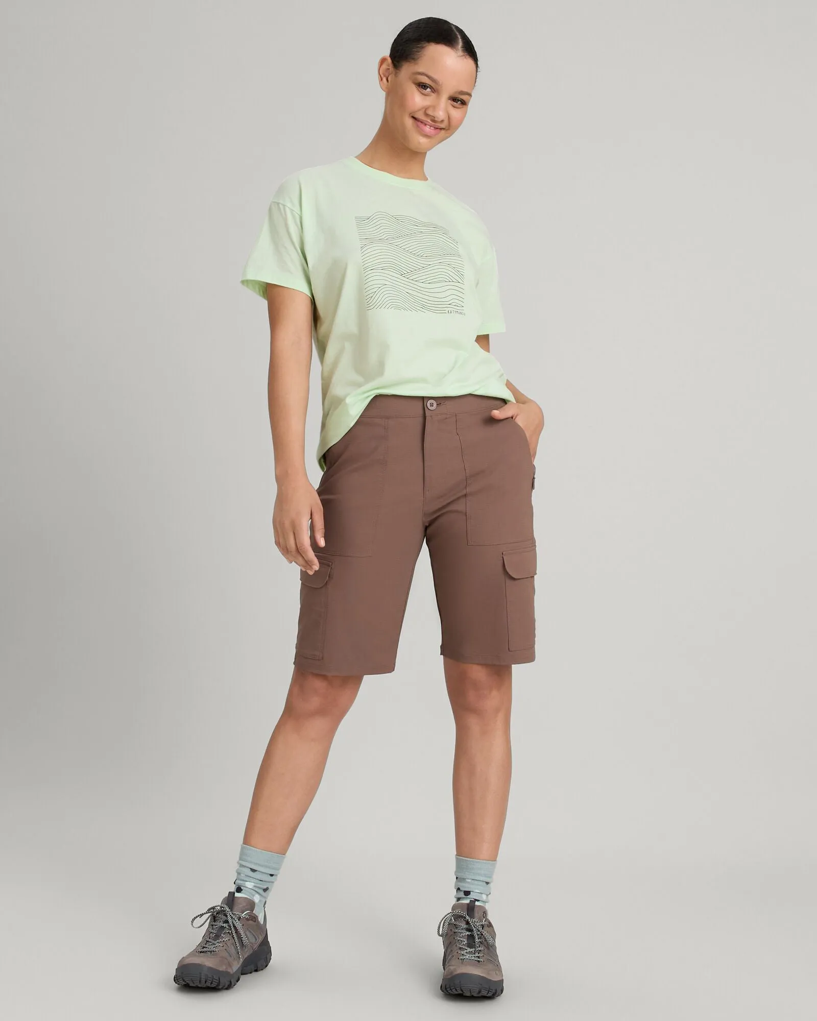 Women's Miro 10" Bermuda Shorts - Taupe