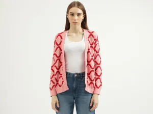 Women's Regular Fit Shawl Neck Knitted Cardigan