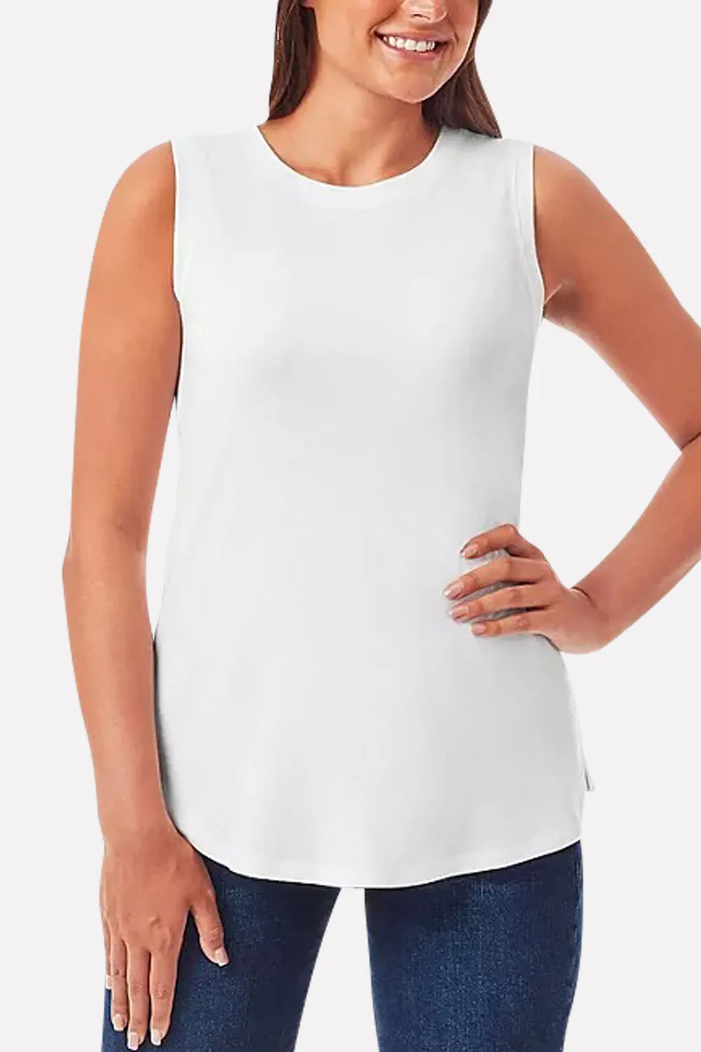 Women’s Stretch Fit for All-Day Comfort Cotton Tank Top