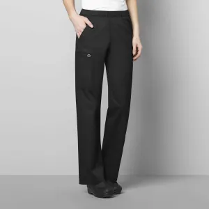 WonderWORK 501 Pull-On Cargo Scrub Pants Black