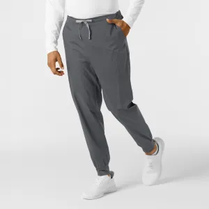 WonderWORK 507 Men's Cargo Jogger Scrub Pants Pewter